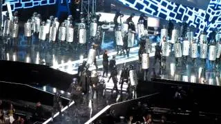 Take That performing 'Kidz' at The Brits 2011