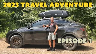 Tesla Overlanding: EP 1 - Coast-to-coast Journey Begins