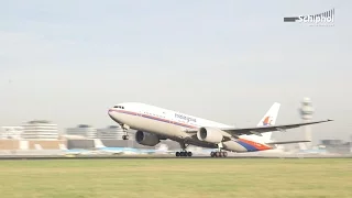 Last departure Malaysia Airlines from Schiphol