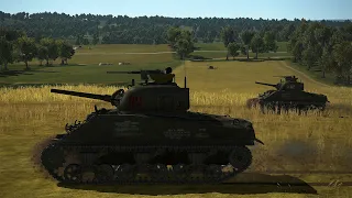 5 Idiots, 2 Shermans, and a lot of Dead Germans | IL-2 Tank Crew | Sherman Tank Multi-Crew COOP
