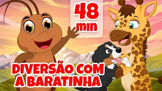 Diversão com a Baratinha - Giramille 48 min | Desenho Animado Musical