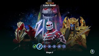 Power Rangers - Battle for The Grid Lord Zedd,Dark Crimson Hawk Ranger,Goldar In Arcade Mode