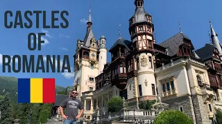 Castles of Romania - Peles Castle, Bran Castle ( 🧛 Dracula's Castle) & Rasnov Fortress 4K 🇷🇴