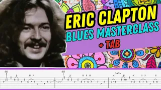 1960's Eric Clapton Blues Masterclass: improvising, woman tone, and more!