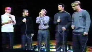 Backstreet Boys - Detroit Basketball Game National Anthem 1999-11-05