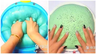 Most Relaxing and Satisfying Slime Videos #245 //  Fast Version // Slime ASMR //