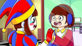 NEW AMAZING DIGITAL CIRCUS // POMNI Has AN EVIL TWIN SISTER?!! UNOFFICIAL 2D Toony Toons ANIMATION