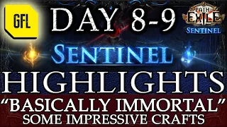 Path of Exile 3.18: SENTINEL DAY # 8-9 Highlights "BASICALLY IMMORTAL", SOME IMPRESSIVE CRAFTS...