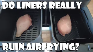 Do liners really affect airfrying?