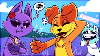 CraftyCorn's Lavender LOVE for CatNap X DogDay | Poppy Playtime Chapter 3┃Comic Dub