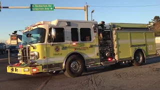 Fire Trucks Responding Compilation - Powercall Sirens #1