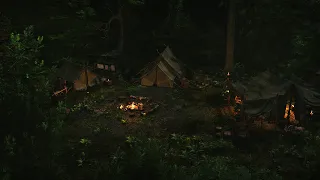 Encampment | Forest Sounds at Night