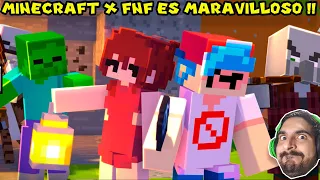 MINECRAFT X FNF ES MARAVILLOSO !! - FNF vs Minecraft Mobs con Pepe el Mago (#1)