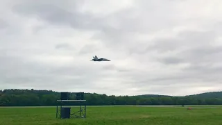 US NAVY SUPER HORNET! RHINO DEMO TEAM! OPENER!! - 2021 New York Airshow!