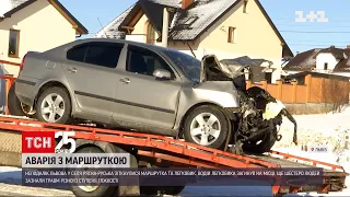 В аварии недалеко от Львова погиб человек, еще шестеро травмированы | ТСН 12:00