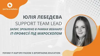 Доповідь про роль і обов'язки інженера технічної підтримки. Support engineer roadmap.