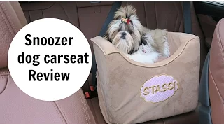 Snoozer Lookout Dog Carseat Review