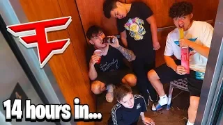 LAST TO LEAVE FAZE HOUSE ELEVATOR WINS $10,000!!! FT FAZE JARVIS, FAZE H1GHSKY1, & FAZE KAY