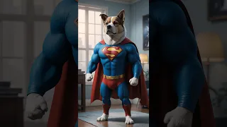 SUPERMAN AS ANIMALS! PT 2 🐶 #superman #ai #shorts