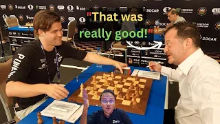 Magnus Carlsen's opponent praises his move after resignation! | Commentary by Sagar