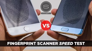 iPhone 7 Plus vs Galaxy Note 7 - Fingerprint Scanner Speed Test