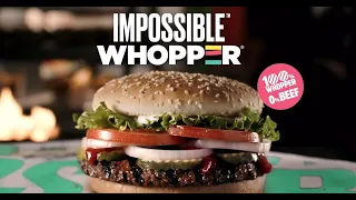 Burger King Impossible Whopper Taste Test!