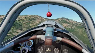 Бой на Як-3У в VR шлеме в War Thunder. СБ режим.