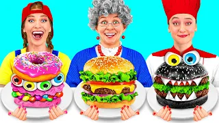 Reto De Cocina Yo vs Abuela | Deliciosas Recetas de DuKoDu Challenge