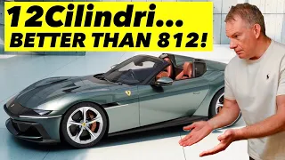 The New Ferrari 12 Cilindri - The BEST FERRARI V12 GT!