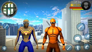 Süper Kahraman Power Spider Hero 2 Vs Blue Spider Ninja Superhero Simulator - Android Gameplay