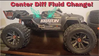 *Center diff removal and fluid change!* Arrma Kraton EXB/v5/v4