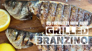 How to Grill Branzino | EASY | The Prince Eats