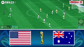 FIFA 23 | USA vs AUSTRALIA | FIFA Women's World Cup 2023 Final | PC Gameplay