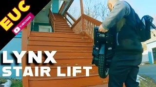 Leaperkim Veteran LYNX Stair Lift Test