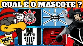 MASCOTES dos TIMES de Futebol | Mascotes do Campeonato Brasileiro | QUIZ DE FUTEBOL