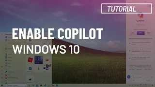 Windows 10: Enable NEW Copilot AI (preview)