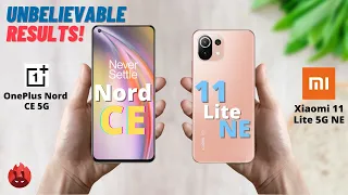 OnePlus Nord CE 5G vs Xiaomi 11 Lite 5G NE | Mi 11 Lite 5G NE vs OnePlus Nord CE 5G