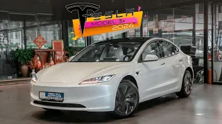 ALL NEW 2024 Tesla Model 3 Highland  /  Interior and Exterior Walkaround