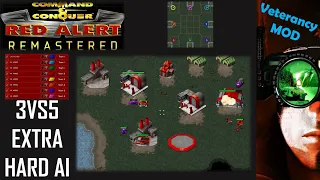 /Command & Conquer Red Alert Remastered/ (Skirmish) 3VS5 EXTRA HARD AI I No Money Shortage I