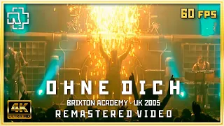 Rammstein - Ohne Dich 4K with subtitles (Live at Brixton Academy London) Völkerball Remaster 60fps