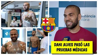 Dani Alves es todo felicidad: Vestir la camiseta de Barcelona te hace sentir como Superman | La Liga