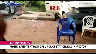 [BREAKING NEWS] Armed Bandits Attack Orsu Police Station, Kill Inspector