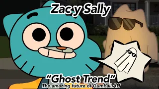 Zac y Sally (“Ghost Trend”)/ The amazing future of Gumball AU/ TAFOG/ Aislep
