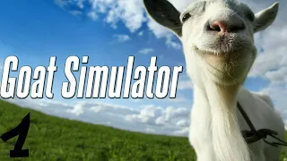 Странные приключения козы. GOAT SIMULATOR #1