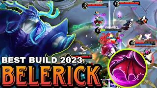 DONT AFRAID IF YOU USE THIS HERO!! TRY THIS BUILD! Belerick Best Build 2023 ~ MLBB