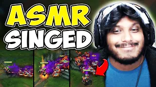 Fall Asleep to ASMR Proxy Singed Gameplay.. (From the Rank 1 Singed)