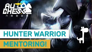 HYBRID HUNTERS! Dota Auto Chess MENTORING: STRATEGIES & TIPS!