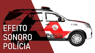 🔴 Efeito Sonoro Sirenes de Polícia HQ