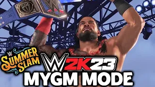 WWE 2K23 MyGm Mode - SummerSlam - S1 ep 2