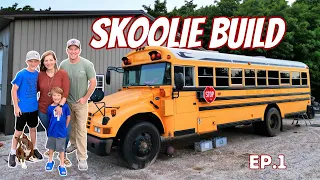 DIY Family School Bus Conversion! {The Teardown} EP1